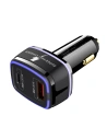 Hurtownia GSM - Autonabíječka Blitzwolf BW-SD8, USB, USB-C, 100W (černá) - BLZ453BLK - {ean13} - Hurt