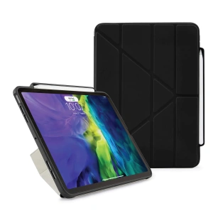 Wholesale Pipetto Origami No3 Pencil Case Apple iPad Air 10.9 2020/2022 (4 i 5 gen) / iPad Air 11 2024 (6 gen) (black) - PIP022BLK - {ean13} - Hurt