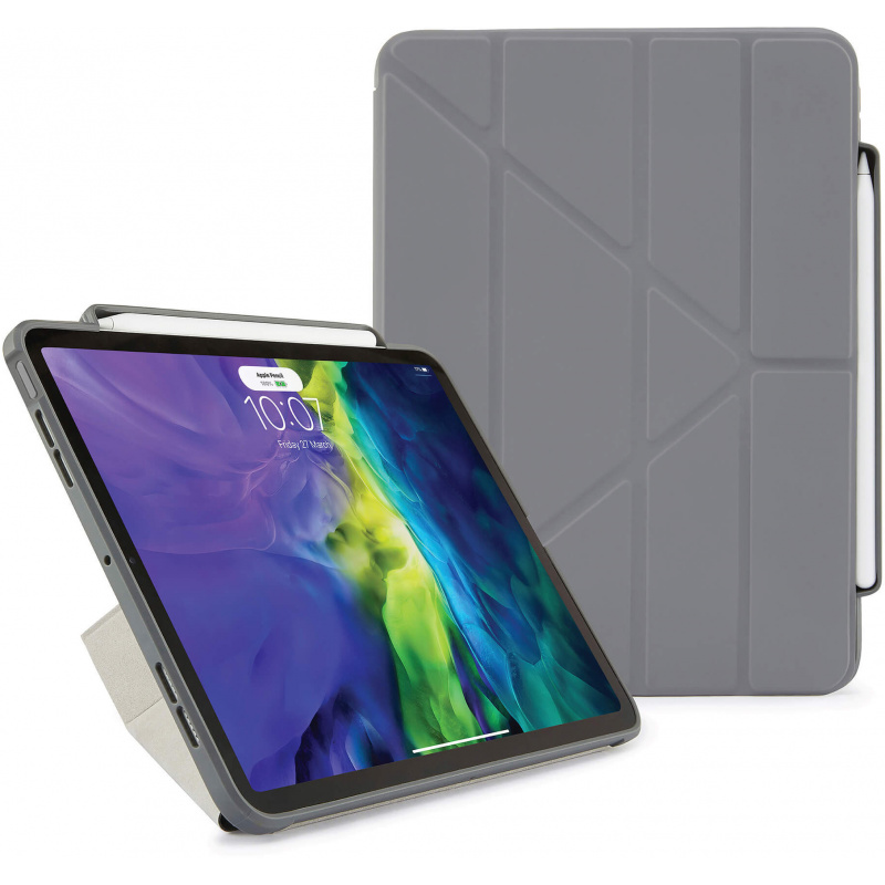 Pipetto Distributor - 5060520954035 - PIP023GRY - Pipetto Origami No3 Pencil Case Apple iPad Air 10.9 2020 4 Gen (dark gray) - B2B homescreen