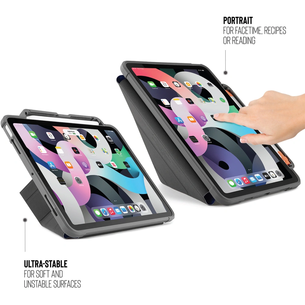 Hurtownia GSM - Etui Pipetto Origami No2 Pencil Shield Apple iPad Air 10.9 2020/2022 (4. a 5. generace) / iPad Air 11 2024 (6. generace) (námořnická modř) - PIP024NAV - {ean13} - Hurt