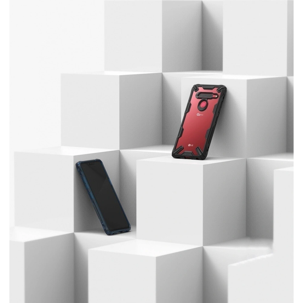 Hurtownia GSM - Etui Ringke Fusion-X LG G8 ThinQ černé - RGK868BLK - {ean13} - Hurt