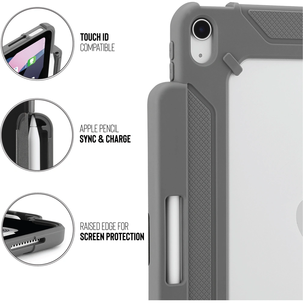 Hurtownia GSM - Etui Pipetto Origami No2 Pencil Shield Apple iPad Air 10.9 2020/2022 (4. a 5. generace) / iPad Air 11 2024 (6. generace) (černé) - PIP025BLK - {ean13} - Hurt
