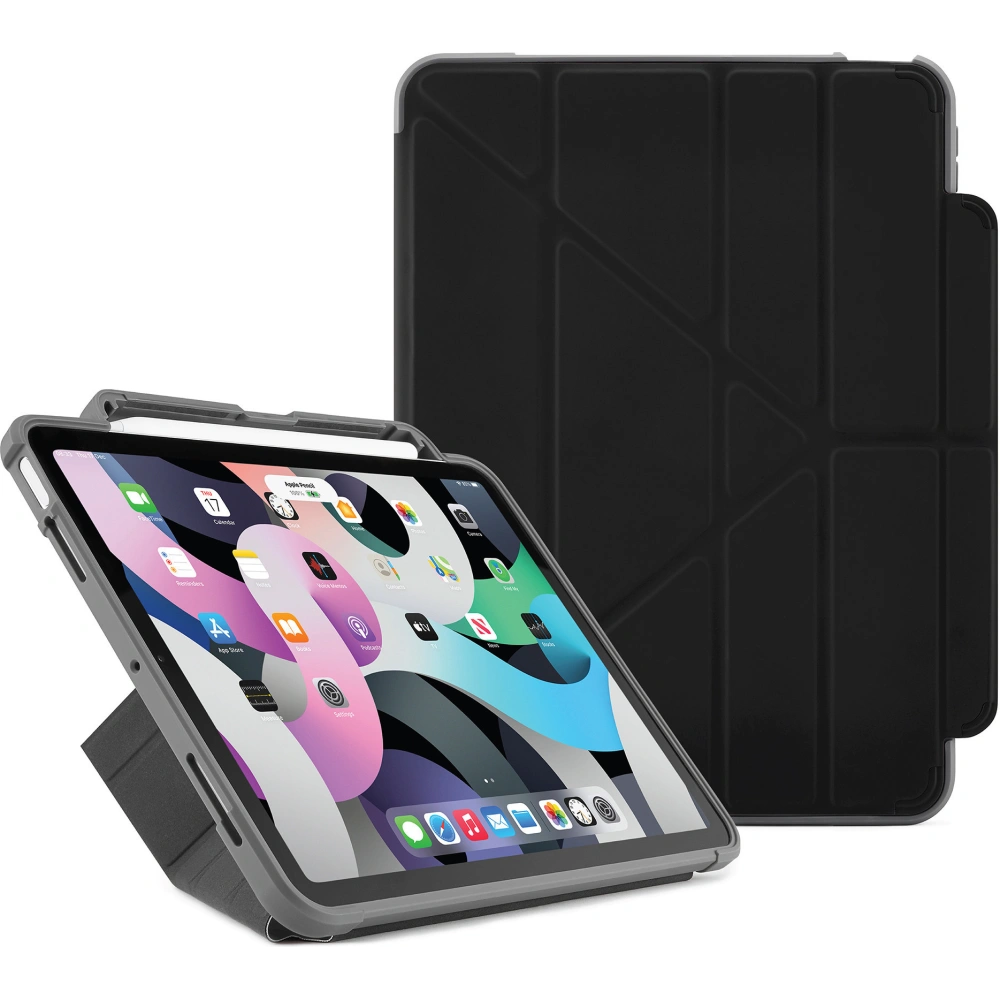 Hurtownia GSM - Etui Pipetto Origami No2 Pencil Shield Apple iPad Air 10.9 2020/2022 (4. a 5. generace) / iPad Air 11 2024 (6. generace) (černé) - PIP025BLK - {ean13} - Hurt