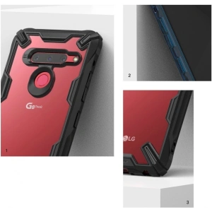 Hurtownia GSM - Etui Ringke Fusion-X LG G8 ThinQ Negru - RGK868BLK - {ean13} - Hurt
