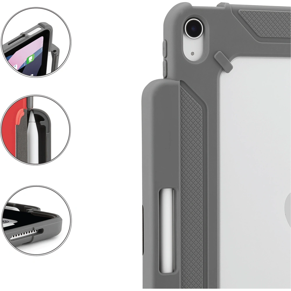 Hurtownia GSM - Etui Pipetto Origami No2 Pencil Shield Apple iPad Air 10.9 2020/2022 (4. a 5. generace) / iPad Air 11 2024 (6. generace) (červené) - PIP027RED - {ean13} - Hurt