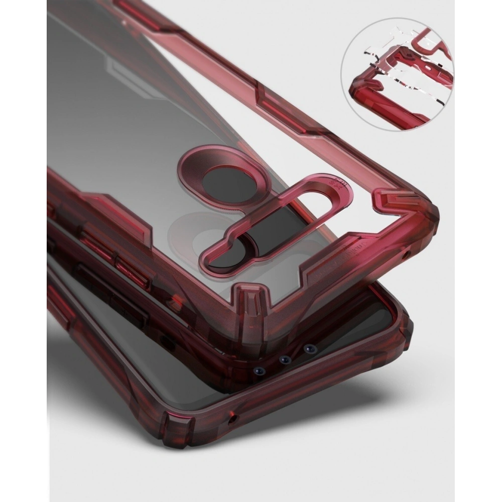 Hurtownia GSM - Etui Ringke Fusion-X LG G8 ThinQ černé - RGK868BLK - {ean13} - Hurt