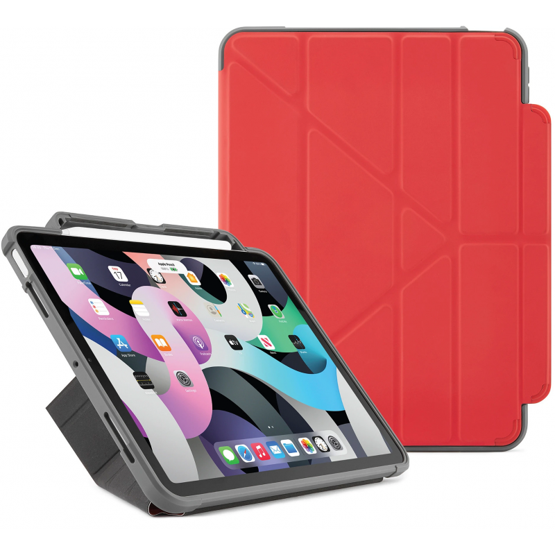 Pipetto Distributor - 5060520954158 - PIP027RED - Pipetto Origami No2 Pencil Shield Apple iPad Air 10.9 2020 4 Gen (red) - B2B homescreen