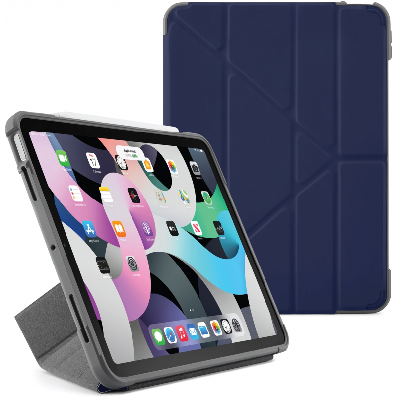 Pipetto Distributor - 5060520954066 - PIP028NAV - Pipetto Origami No2 Shield Apple iPad Air 10.9 2020 4 Gen (navy blue) - B2B homescreen