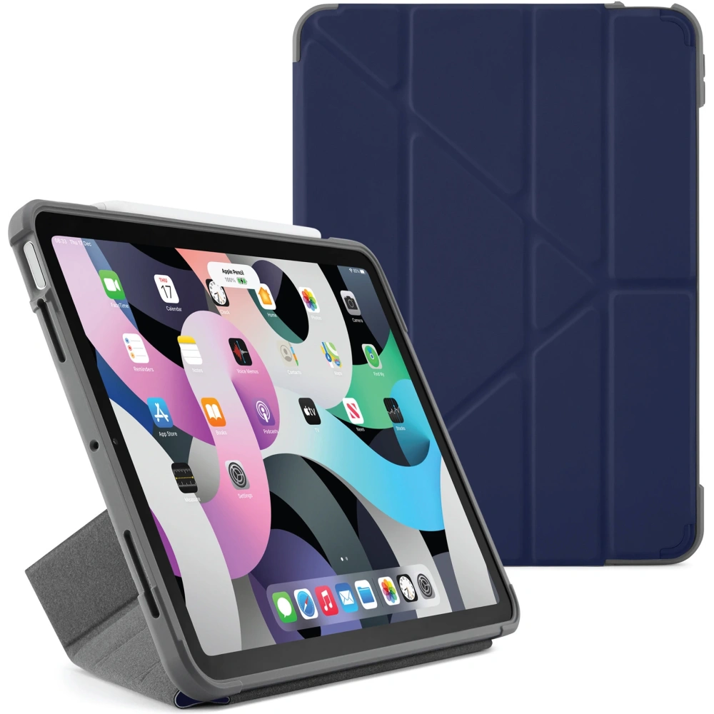 Hurtownia GSM - Etui Pipetto Origami No2 Shield Apple iPad Air 10.9 2020/2022 (4. a 5. generace) / iPad Air 11 2024 (6. generace) (námořnická modř) - PIP028NAV - {ean13} - Hurt