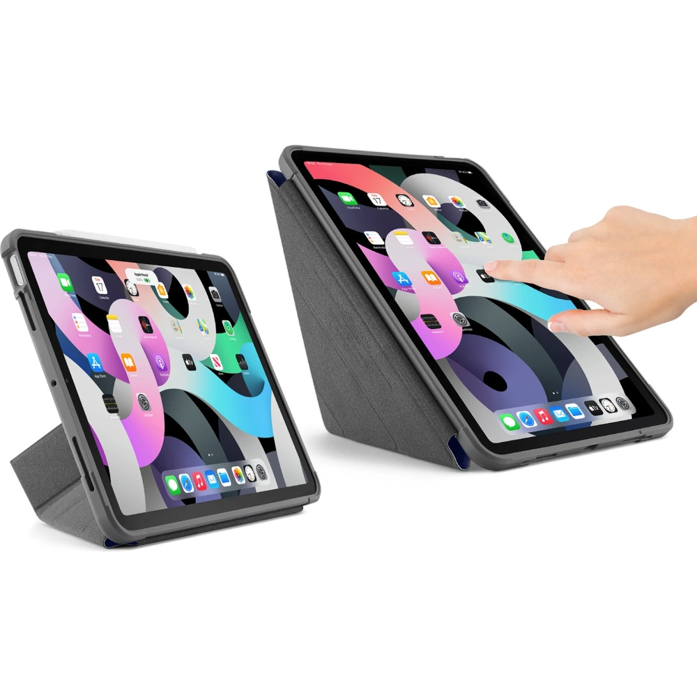 Hurtownia GSM - Etui Pipetto Origami No2 Shield Apple iPad Air 10.9 2020/2022 (4. a 5. generace) / iPad Air 11 2024 (6. generace) (námořnická modř) - PIP028NAV - {ean13} - Hurt