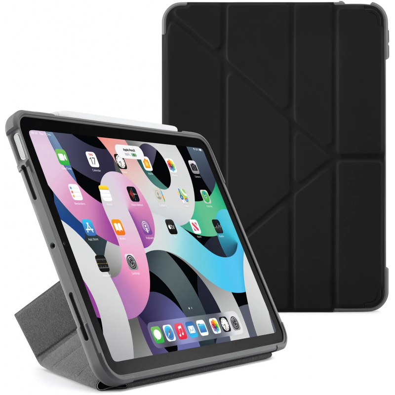 Hurtownia Pipetto - 5060520954042 - PIP029BLK - Etui Pipetto Origami No2 Shield Apple iPad Air 10.9 2020/2022 (4. i 5. generacji) (czarny) - B2B homescreen