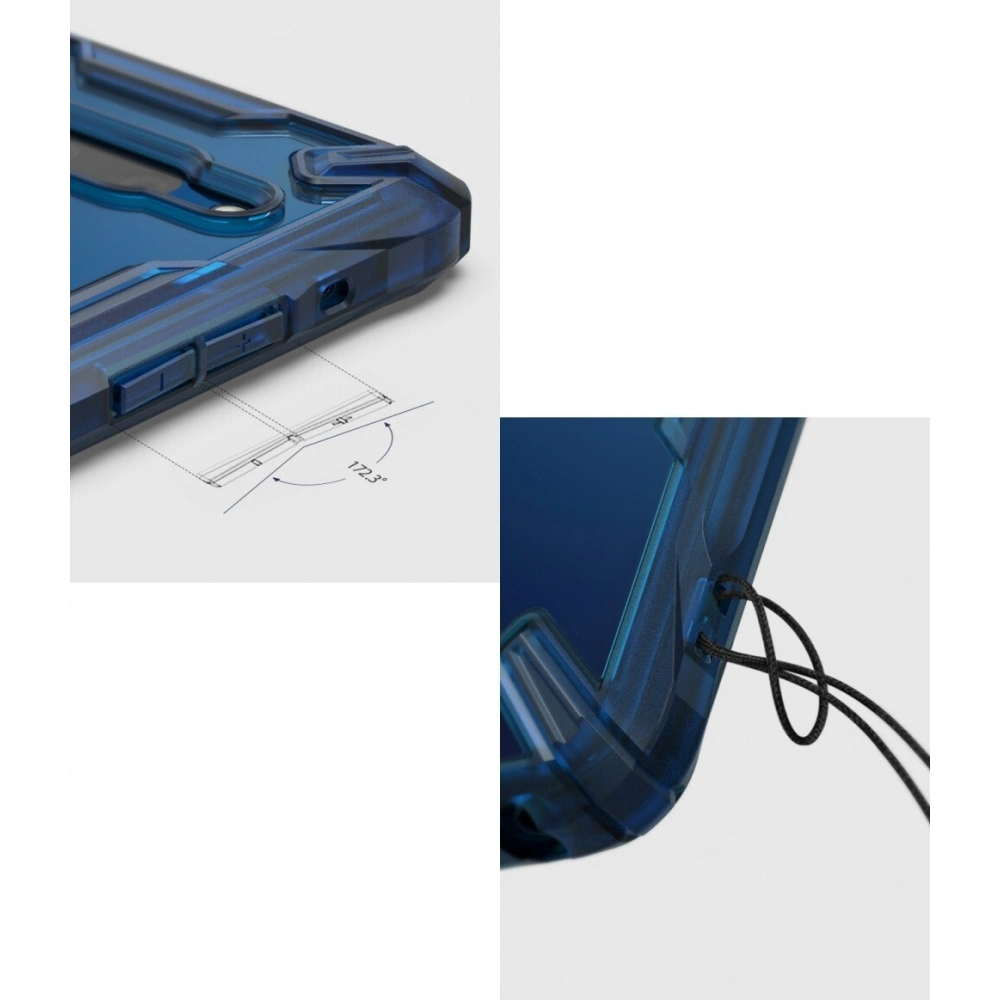 Hurtownia GSM - Etui Ringke Fusion-X LG G8 ThinQ černé - RGK868BLK - {ean13} - Hurt