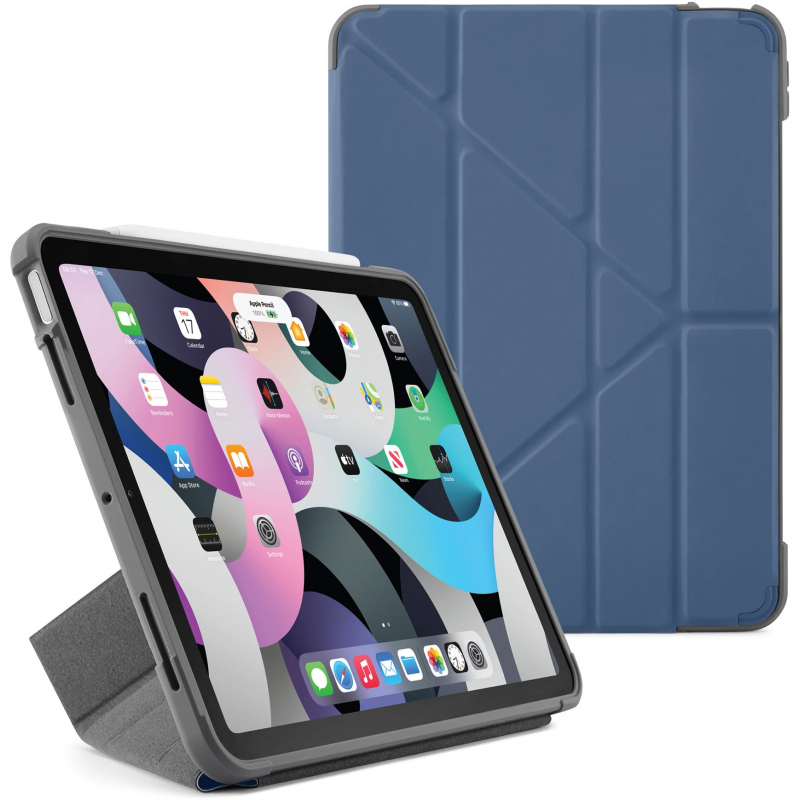 Etui Pipetto Origami No2 Shield Apple iPad Air 10.9 2020/2022 (4. i 5. generacji) (navy)