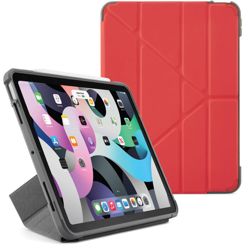 Hurtownia Pipetto - 5060520954073 - PIP031RED - Etui Pipetto Origami Apple iPad Air 10.9 2020/2022 (4. i 5. generacji) (czerwony) - B2B homescreen