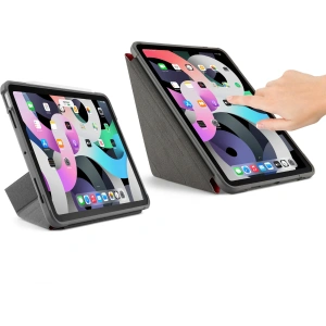 Etui Pipetto Origami Apple iPad Air 10.9 2020/2022 (4. i 5. generacji) / iPad Air 11 2024 (6. generacji) (czerwony)