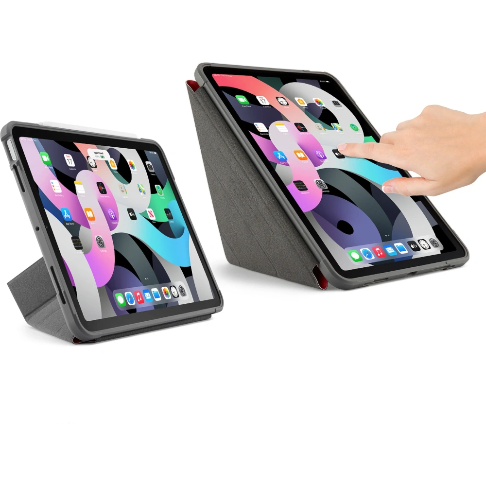 Hurtownia GSM - Etui Pipetto Origami Apple iPad Air 10.9 2020/2022 (4. a 5. generace) / iPad Air 11 2024 (6. generace) (červená) - PIP031RED - {ean13} - Hurt