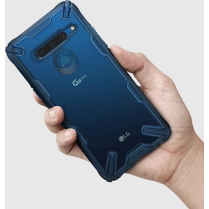 Hurtownia GSM - Etui Ringke Fusion-X LG G8 ThinQ Negru - RGK868BLK - {ean13} - Hurt