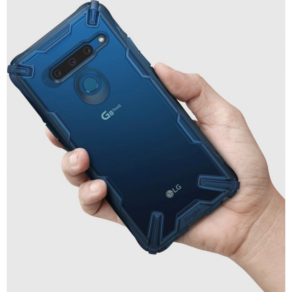 Hurtownia GSM - Etui Ringke Fusion-X LG G8 ThinQ černé - RGK868BLK - {ean13} - Hurt