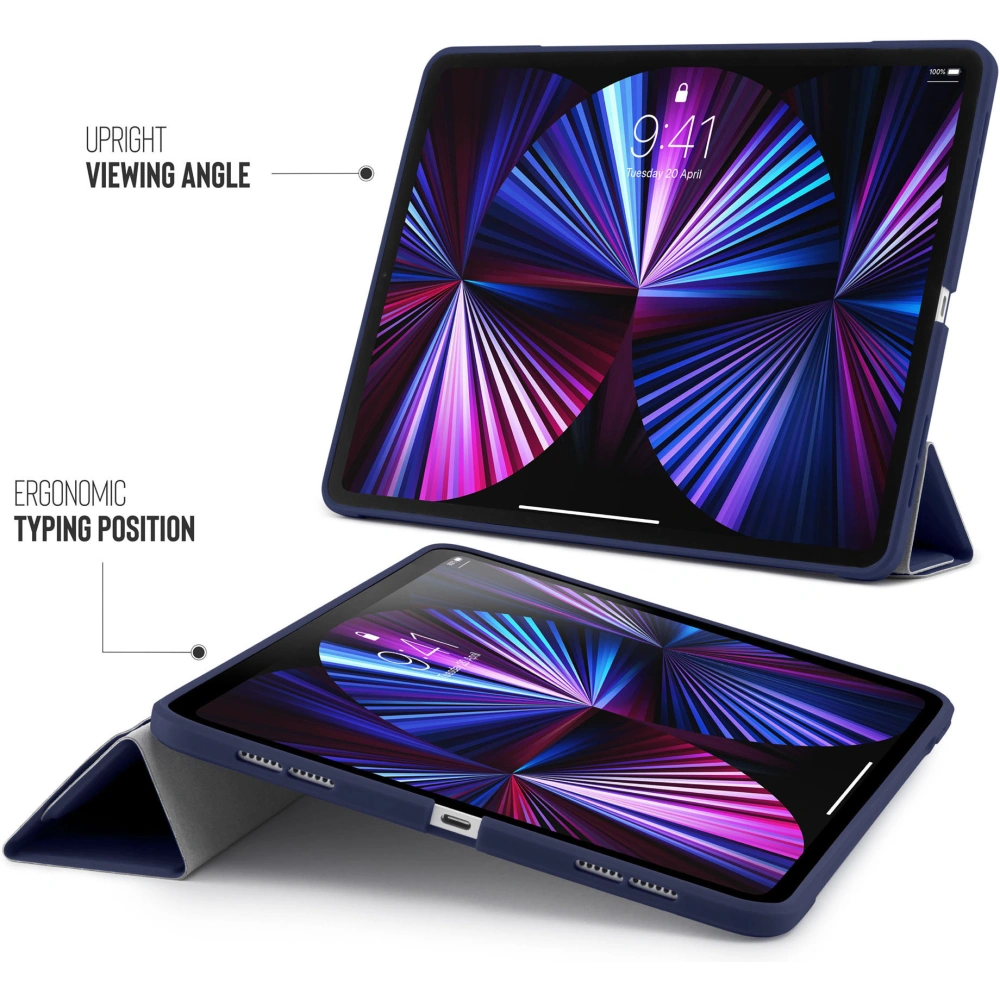 Hurtownia GSM - Etui Pipetto Origami No1 Original TPU Apple iPad Pro 11 2018/2020/2021 (1., 2. a 3. generace) (námořnická modř) - PIP033NAV - {ean13} - Hurt