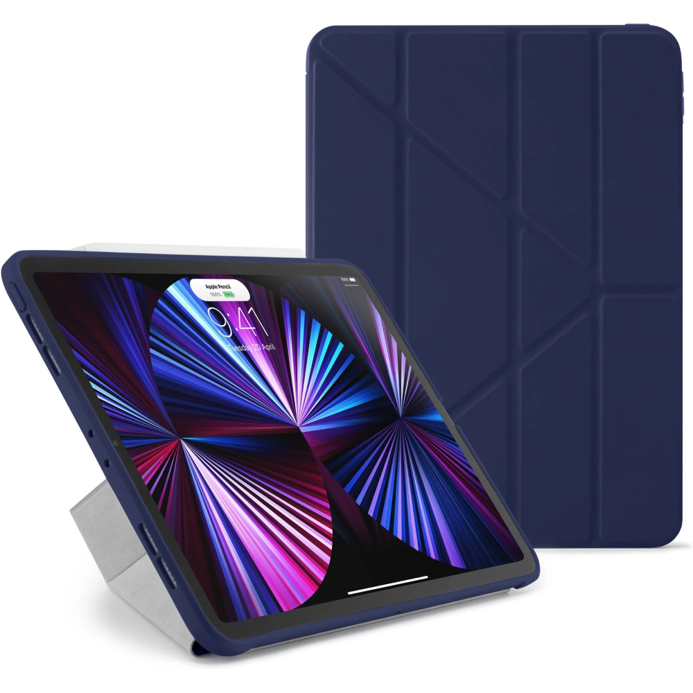 Hurtownia GSM - Etui Pipetto Origami No1 Original TPU Apple iPad Pro 11 2018/2020/2021 (1., 2. a 3. generace) (námořnická modř) - PIP033NAV - {ean13} - Hurt