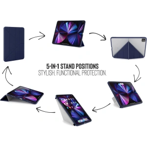 Hurtownia GSM - Etui Pipetto Origami No1 Original TPU Apple iPad Pro 11 2018/2020/2021 (1., 2. i 3. generacji) (granatowe) - PIP033NAV - {ean13} - Hurt