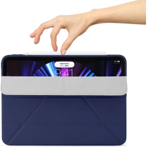 Hurtownia GSM - Etui Pipetto Origami No1 Original TPU Apple iPad Pro 11 2018/2020/2021 (1., 2. i 3. generacji) (granatowe) - PIP033NAV - {ean13} - Hurt