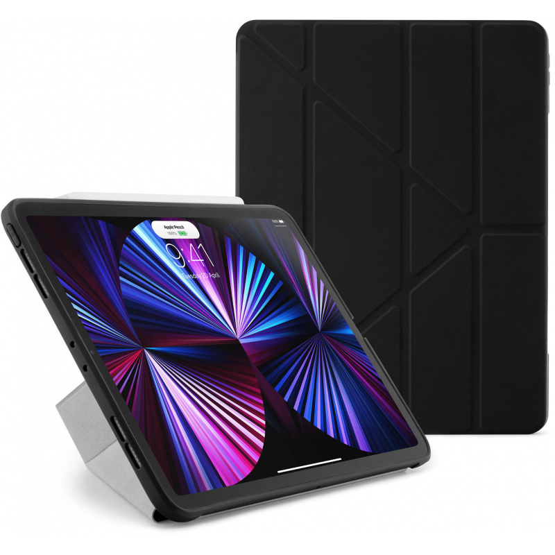 Pipetto Distributor - 5060520954301 - PIP034BLK - Pipetto Origami No1 Original TPU Apple iPad Pro 11 2018/2020/2021 1, 2, 3 Gen (black) - B2B homescreen