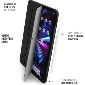 Hurtownia GSM - Etui Pipetto Origami No1 Original TPU Apple iPad Pro 11 2018/2020/2021 (1., 2. i 3. generacji) (czarny) - PIP034BLK - {ean13} - Hurt