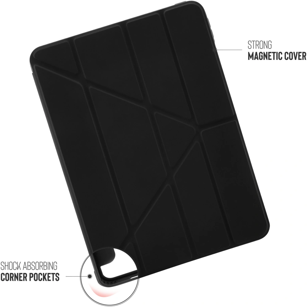 Hurtownia GSM - Etui Pipetto Origami No1 Original TPU Apple iPad Pro 11 2018/2020/2021 (1., 2. a 3. generace) (černé) - PIP034BLK - {ean13} - Hurt
