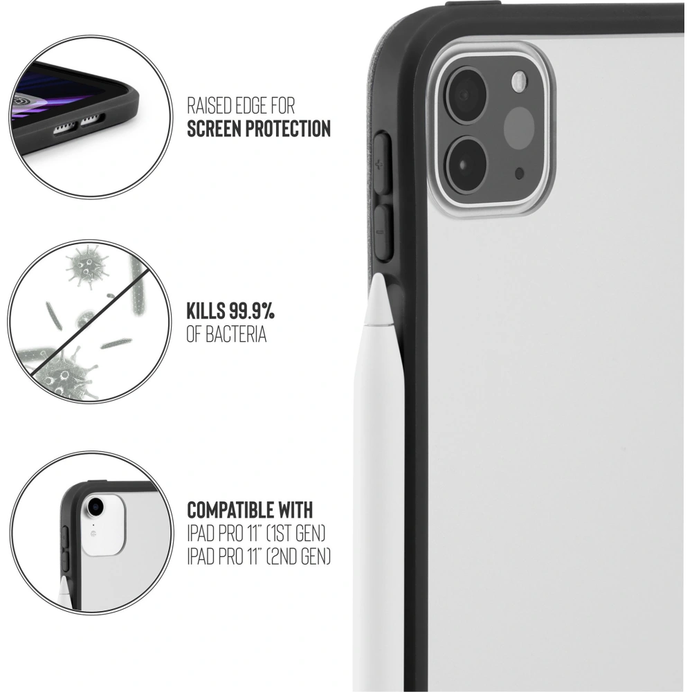 Hurtownia GSM - Etui Pipetto Origami No1 Original TPU Apple iPad Pro 11 2018/2020/2021 (1., 2. a 3. generace) (černé) - PIP034BLK - {ean13} - Hurt