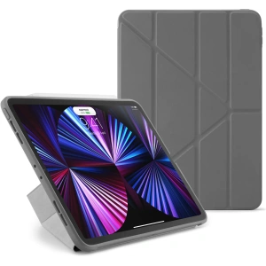 Hurtownia GSM - Etui Pipetto Origami No1 Original TPU Apple iPad Pro 11 2018/2020/2021 (1., 2. i 3. generacji) (ciemnoszary) - PIP035GRY - {ean13} - Hurt