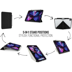 Hurtownia GSM - Etui Pipetto Origami No3 Pencil Case Apple iPad Pro 11 2018/2020/2021 (1., 2. i 3. generacji) (czarny) - PIP036BLK - {ean13} - Hurt