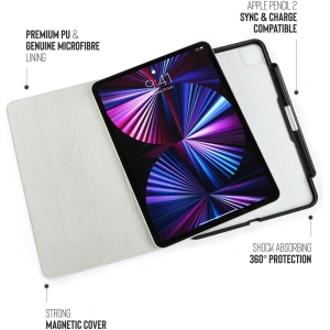 Hurtownia GSM - Etui Pipetto Origami No3 Pencil Case Apple iPad Pro 11 2018/2020/2021 (1., 2. i 3. generacji) (czarny) - PIP036BLK - {ean13} - Hurt