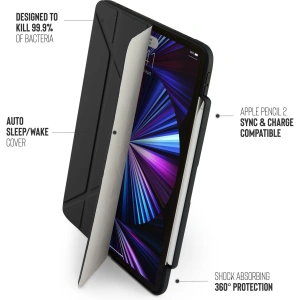 Hurtownia GSM - Etui Pipetto Origami No3 Pencil Case Apple iPad Pro 11 2018/2020/2021 (1., 2. i 3. generacji) (czarny) - PIP036BLK - {ean13} - Hurt