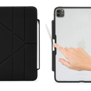 Hurtownia GSM - Etui Pipetto Origami No3 Pencil Case Apple iPad Pro 11 2018/2020/2021 (1., 2. i 3. generacji) (czarny) - PIP036BLK - {ean13} - Hurt