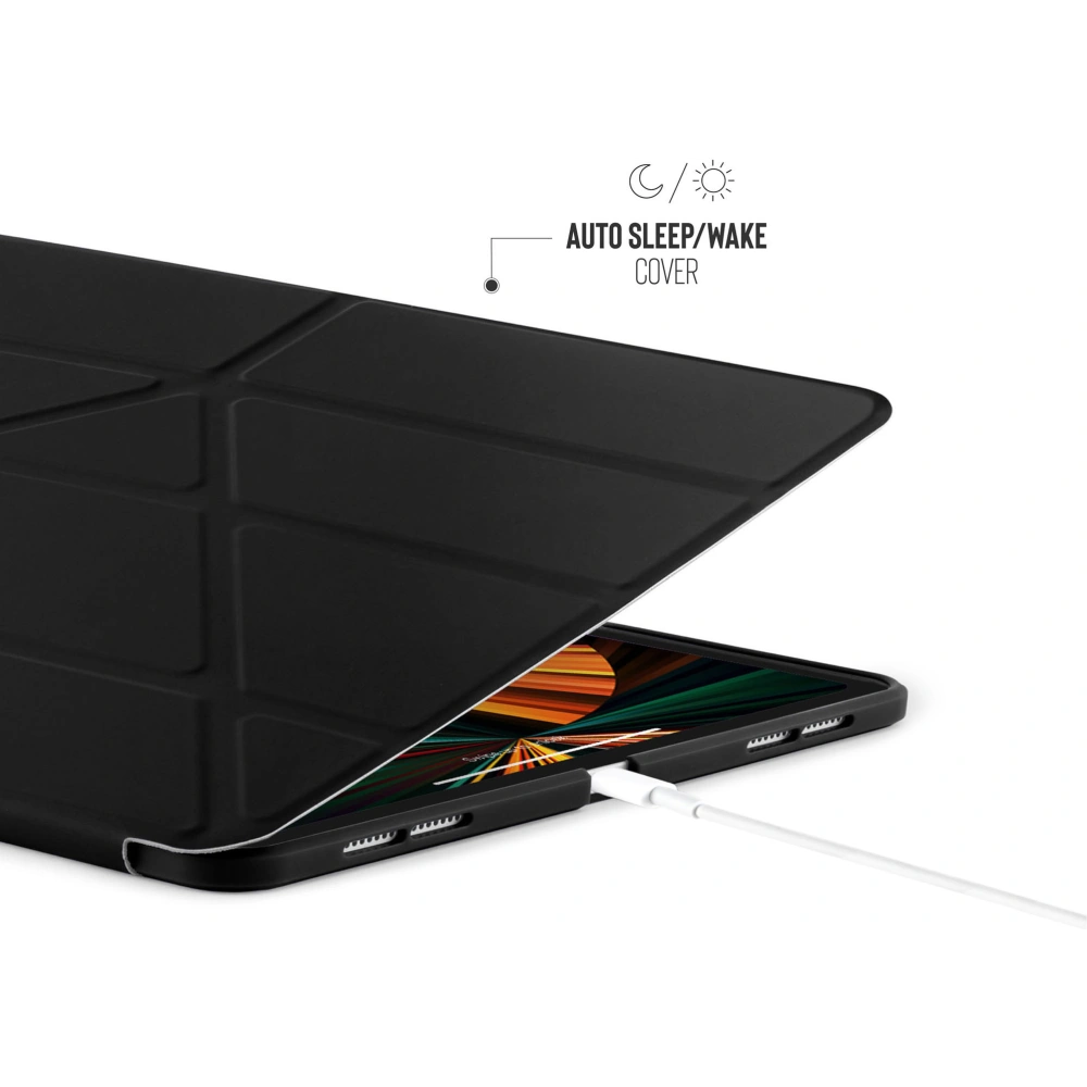 Hurtownia GSM - Etui Pipetto Origami No1 Original TPU Apple iPad Pro 12.9 2018/2020/2021 (3., 4. a 5. generace) (černý) - PIP038BLK - {ean13} - Hurt