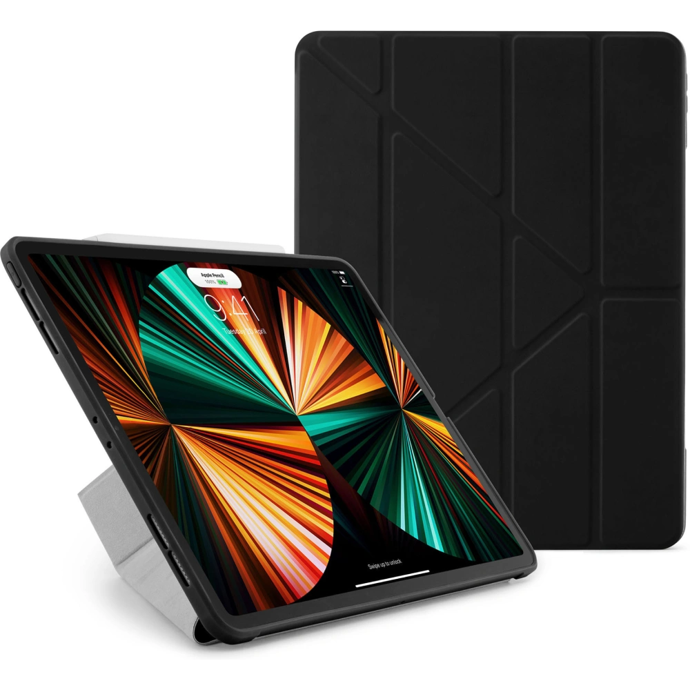 Hurtownia GSM - Etui Pipetto Origami No1 Original TPU Apple iPad Pro 12.9 2018/2020/2021 (3., 4. a 5. generace) (černý) - PIP038BLK - {ean13} - Hurt