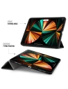 Hurtownia GSM - Case Pipetto Origami No1 Original TPU Apple iPad Pro 12.9 2018/2020/2021 (3., 4. und 5. Generation) (schwarz) - PIP038BLK - {ean13} - Hurt