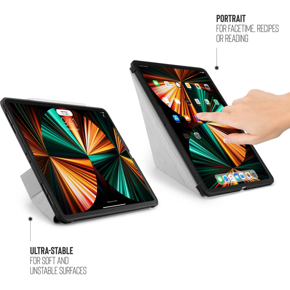 Hurtownia GSM - Etui Pipetto Origami No1 Original TPU Apple iPad Pro 12.9 2018/2020/2021 (3., 4. a 5. generace) (černý) - PIP038BLK - {ean13} - Hurt