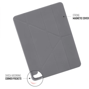 Hurtownia GSM - Etui Pipetto Origami No1 Original TPU Apple iPad Pro 12.9 2018/2020/2021 (3., 4. i 5. generacji) (ciemnoszary) - PIP039GRY - {ean13} - Hurt