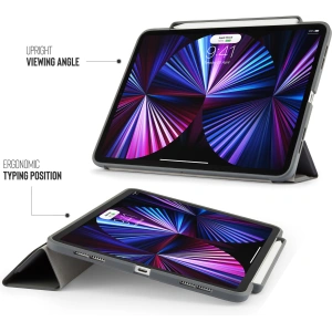 Hurtownia GSM - Etui Pipetto Origami No3 Pencil Case Apple iPad Pro 11 2018/2020/2021 (1., 2. i 3. generacji) (ciemnoszary) - PIP037GRY - {ean13} - Hurt