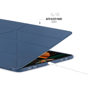Hurtownia GSM - Etui Pipetto Origami No1 Original TPU Apple iPad Pro 12.9 2018/2020/2021 (3., 4. i 5. generacji) (navy) - PIP040NAV - {ean13} - Hurt