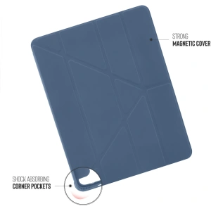 Hurtownia GSM - Etui Pipetto Origami No1 Original TPU Apple iPad Pro 12.9 2018/2020/2021 (3., 4. i 5. generacji) (navy) - PIP040NAV - {ean13} - Hurt