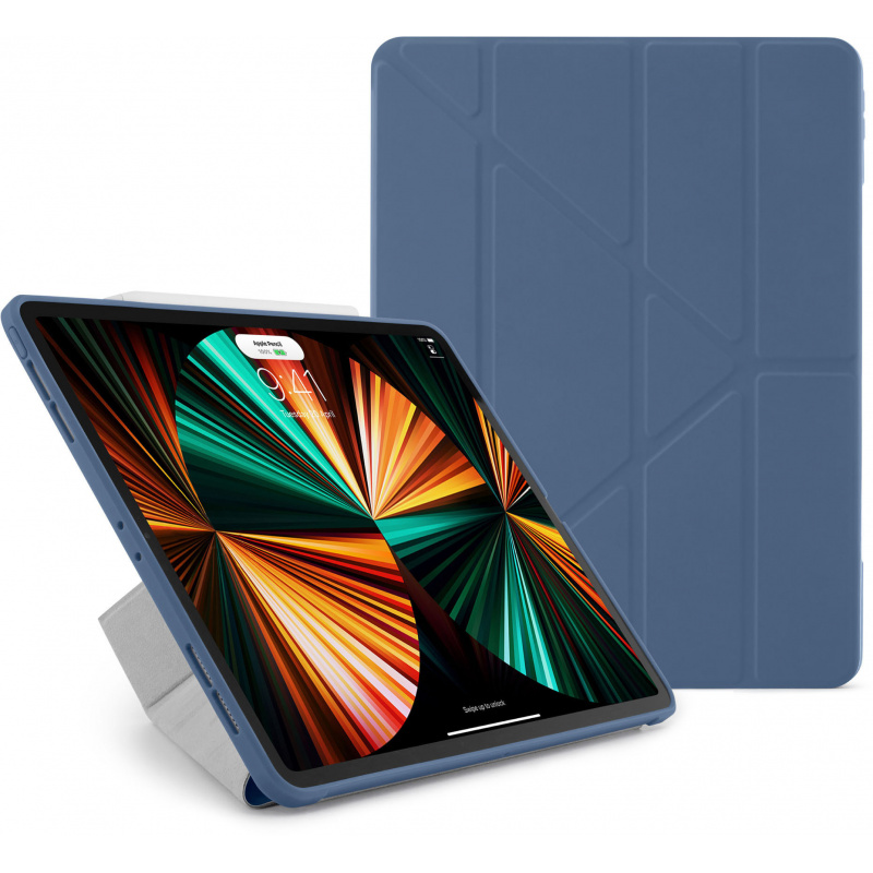 Etui Pipetto Origami No1 Original TPU Apple iPad Pro 12.9 2018/2020/2021 (3., 4. i 5. generacji) (navy)