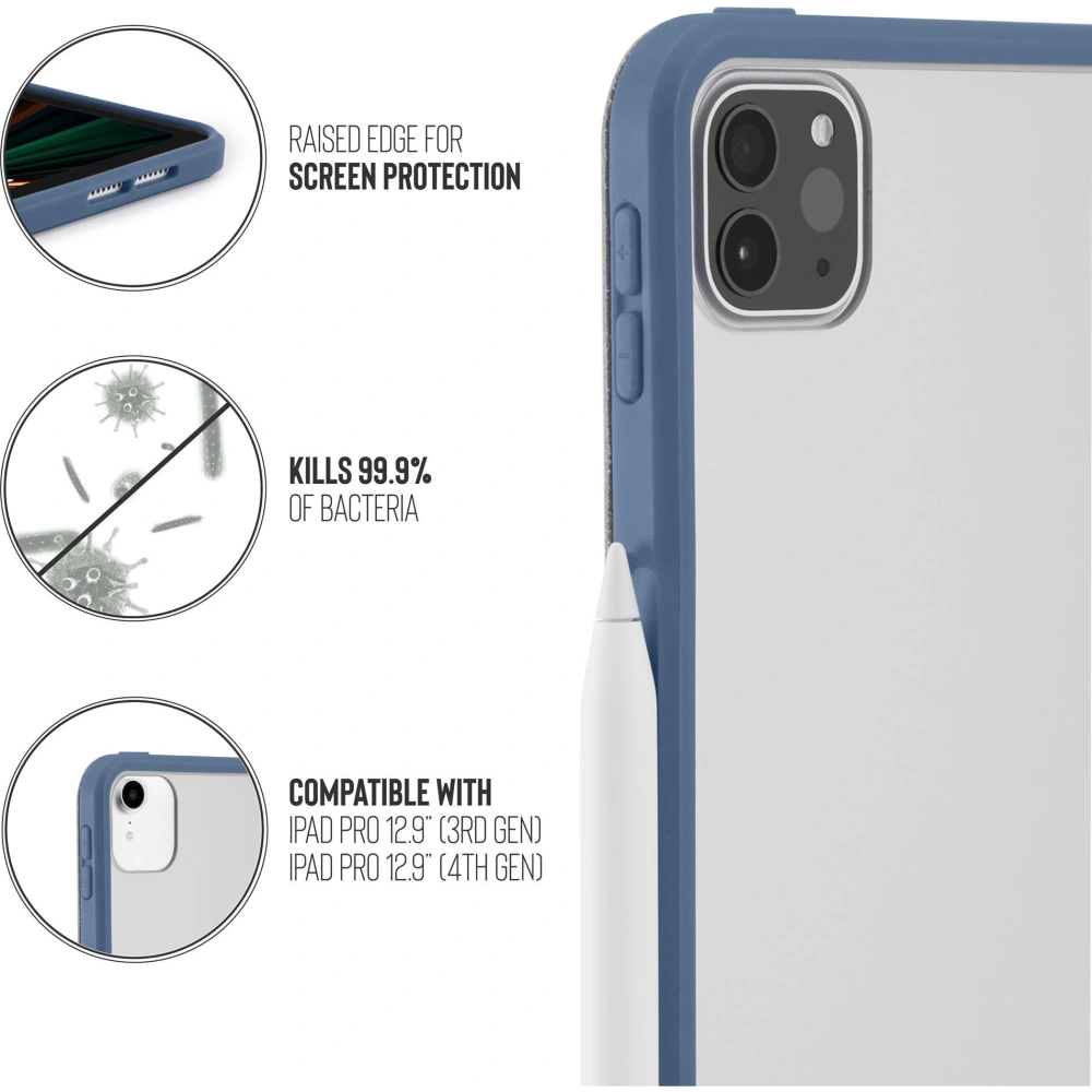 Hurtownia GSM - Etui Pipetto Origami No1 Original TPU Apple iPad Pro 12.9 2018/2020/2021 (3., 4. a 5. generace) (námořnická modř) - PIP040NAV - {ean13} - Hurt