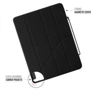 Hurtownia GSM - Etui Pipetto Origami No3 Pencil Case Apple iPad Pro 12.9 2018/2020/2021 (3., 4. i 5. generacji) (czarny) - PIP042BLK - {ean13} - Hurt
