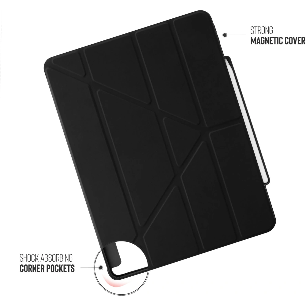 Hurtownia GSM - Etui Pipetto Origami No3 Pencil Case Apple iPad Pro 12.9 2018/2020/2021 (3., 4. a 5. generace) (černé) - PIP042BLK - {ean13} - Hurt