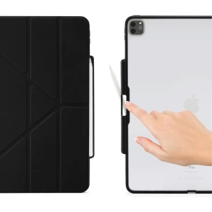 Hurtownia GSM - Etui Pipetto Origami No3 Pencil Case Apple iPad Pro 12.9 2018/2020/2021 (3., 4. i 5. generacji) (czarny) - PIP042BLK - {ean13} - Hurt