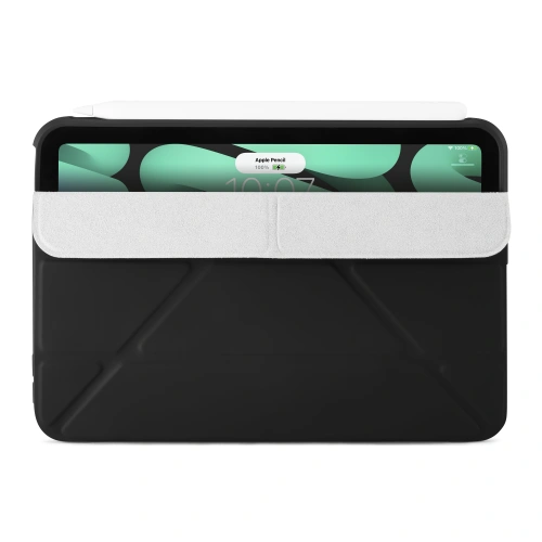 Etui Pipetto Origami No1 Original TPU Apple iPad mini 2021 (6. generacji) / iPad mini 8.3" 2024 (7. generacji) (czarny)