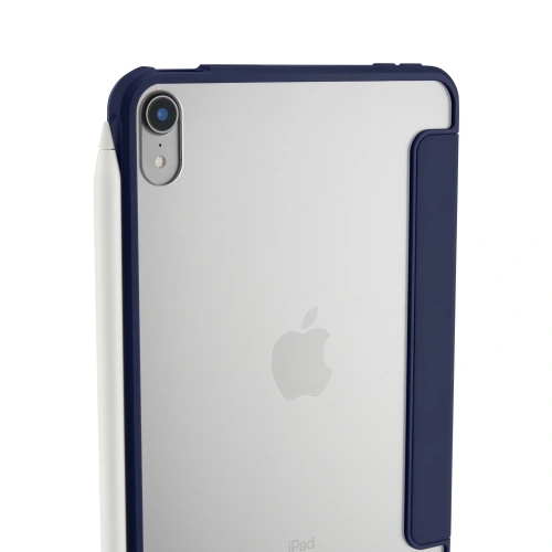 Etui Pipetto Origami No1 Original TPU Apple iPad mini 2021 (6. generacji) / iPad mini 8.3" 2024 (7. generacji) (granatowe)